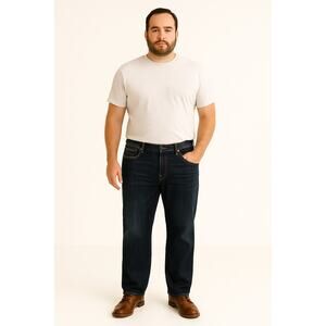 Men's Lucky Brand Men's 181 Relaxed Straight Denim Jeans Size -  38x32